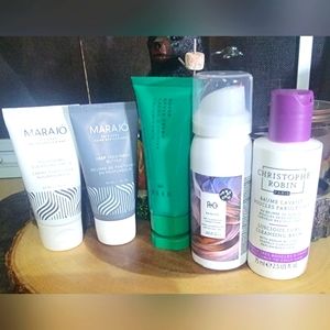*NEW* 5pc haircare, (Bleu, R&Co, Christophe Robin, Marajo) MAKE OFFER